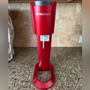 SodaStream Red Sparkling Water Maker